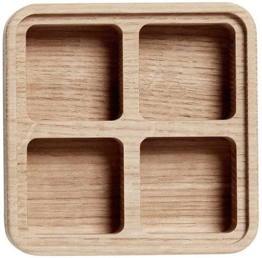 Andersen Furniture Create Me Box Oak, 4 Compartments, 12x12cm