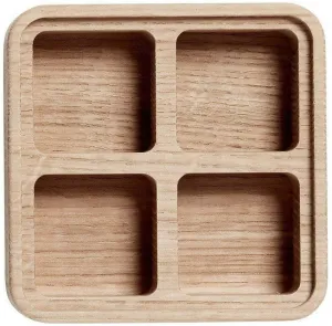 Andersen Furniture Create Me Box Oak, 4 Compartments, 12x12cm