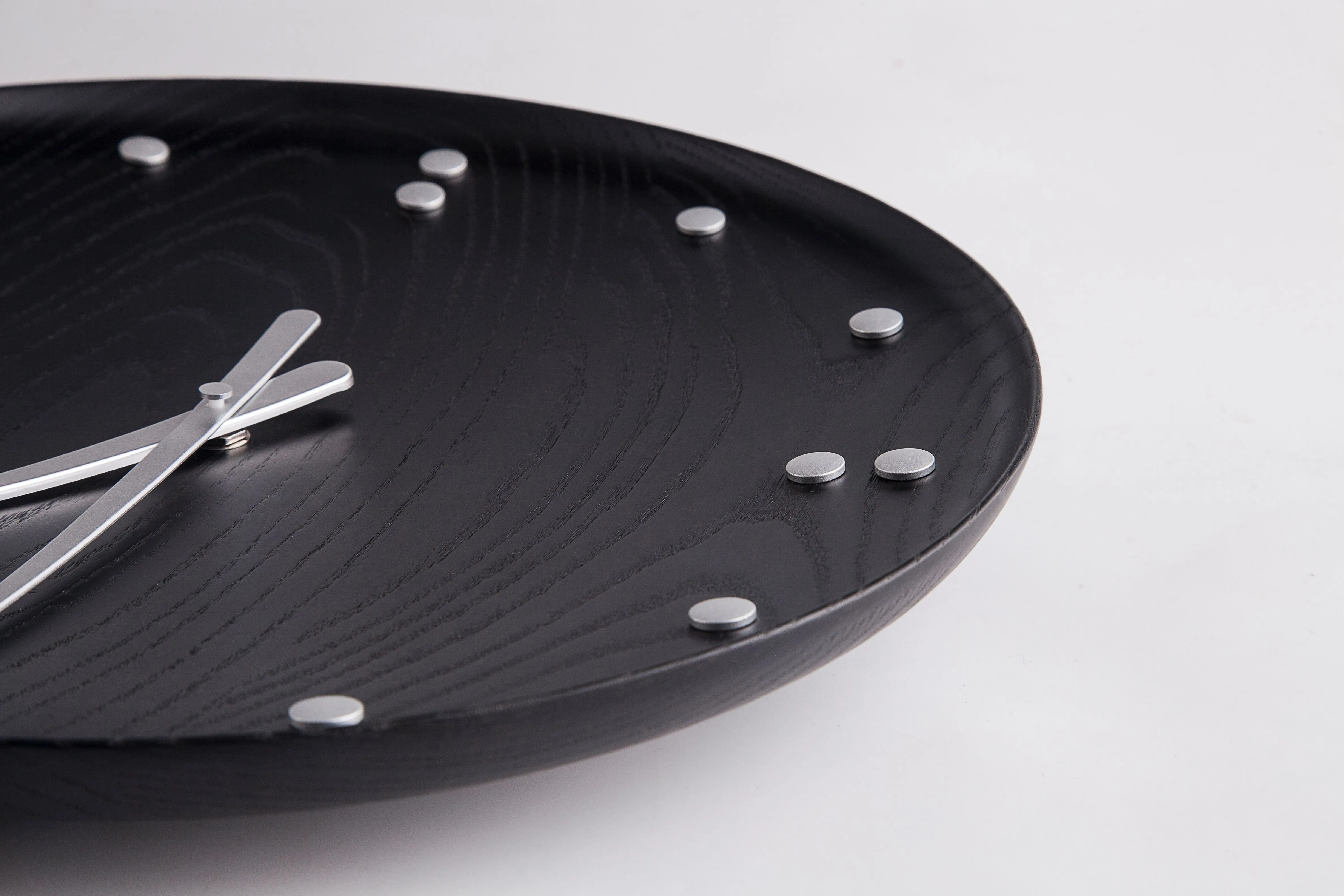 Architectmade Finn Juhl Wall Clock Black Ash, ø35 Cm
