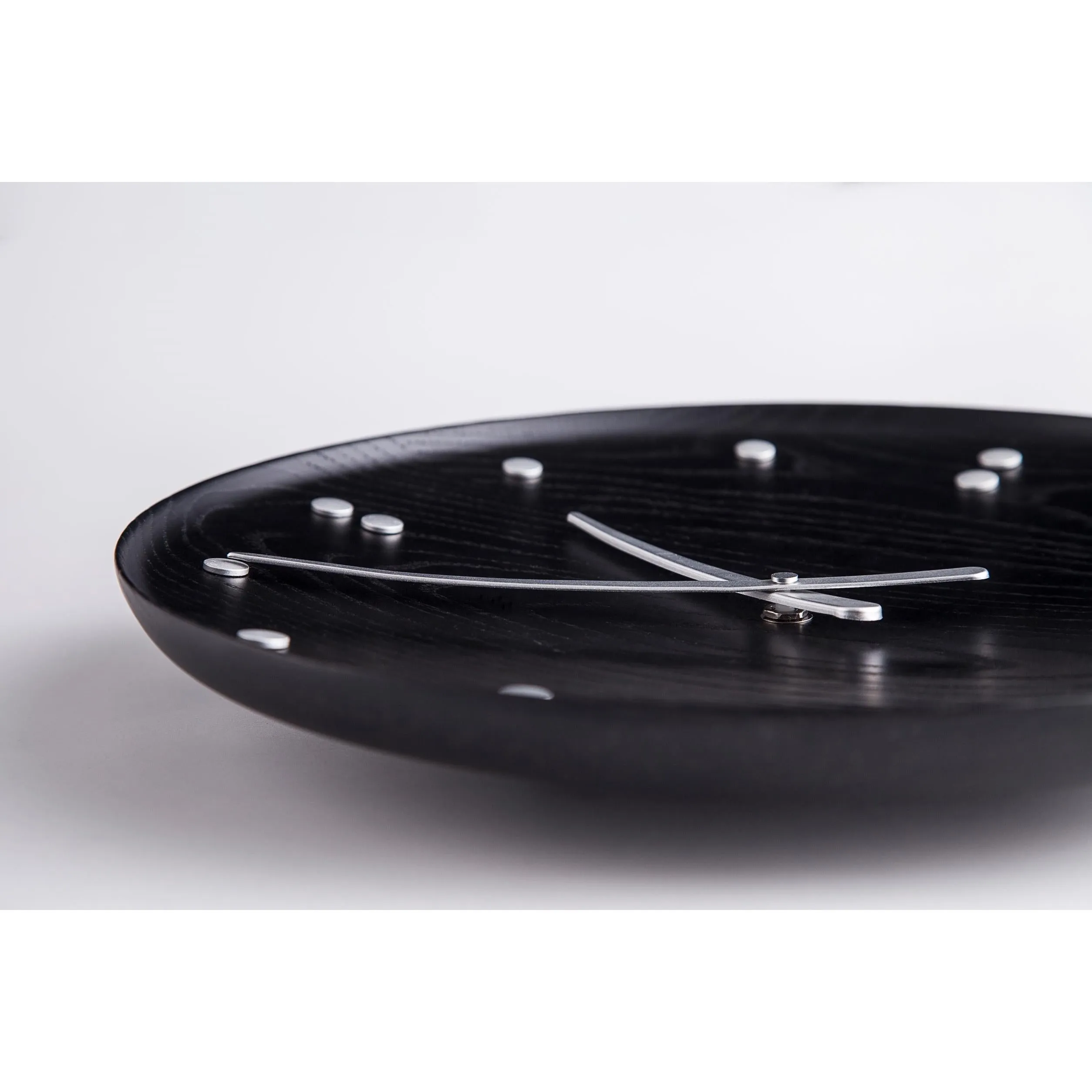 Architectmade Finn Juhl Wall Clock Black Ash, ø35 Cm