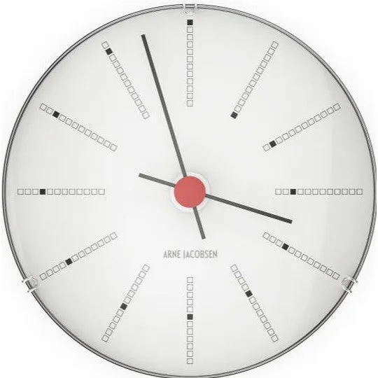 Arne Jacobsen Bankers Wall Clock, 12cm