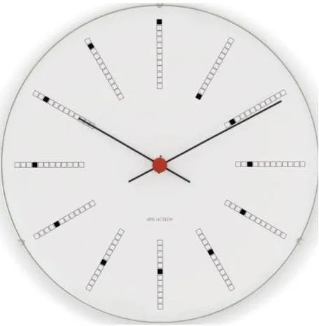 Arne Jacobsen Bankers Wall Clock, 21cm