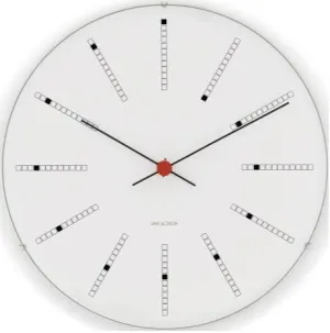 Arne Jacobsen Bankers Wall Clock, 48cm