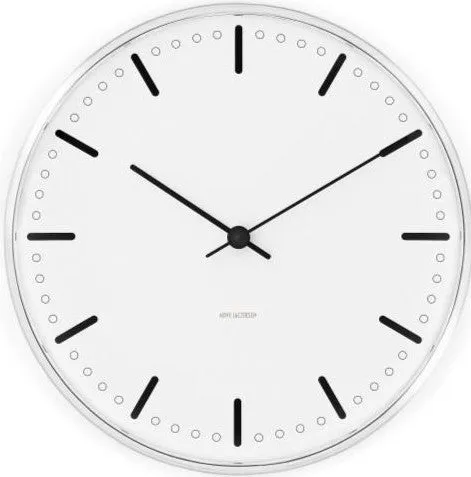 Arne Jacobsen City Hall Wall Clock, 29cm
