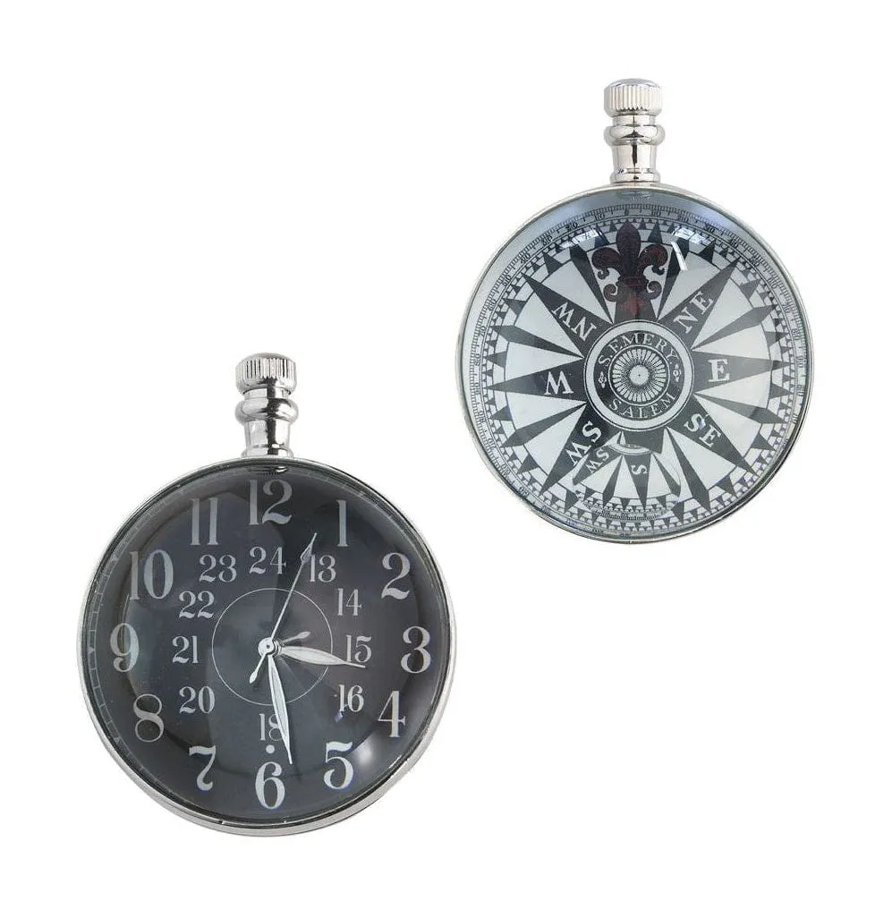 Authentic Models Eye Of Time Watch, Nickel