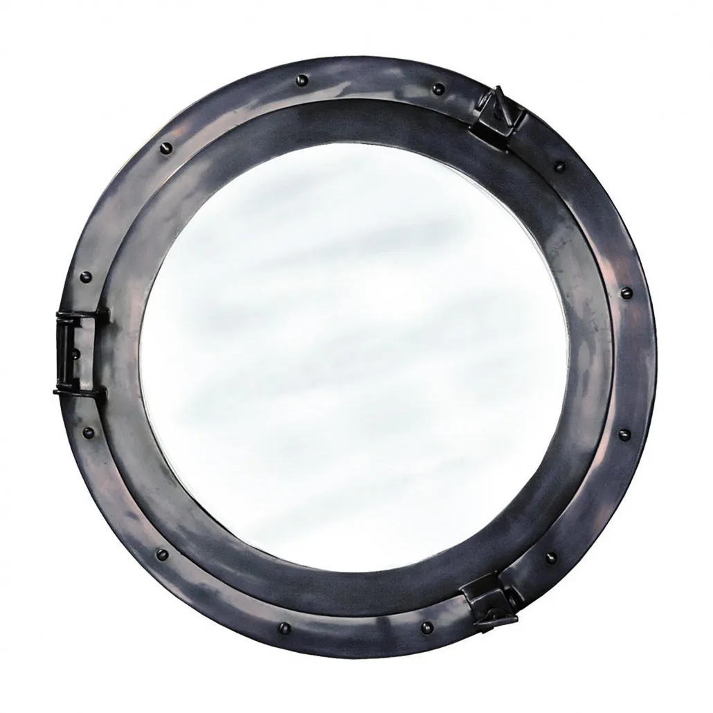Authentic Models Lounge Porthole Mirror, Large