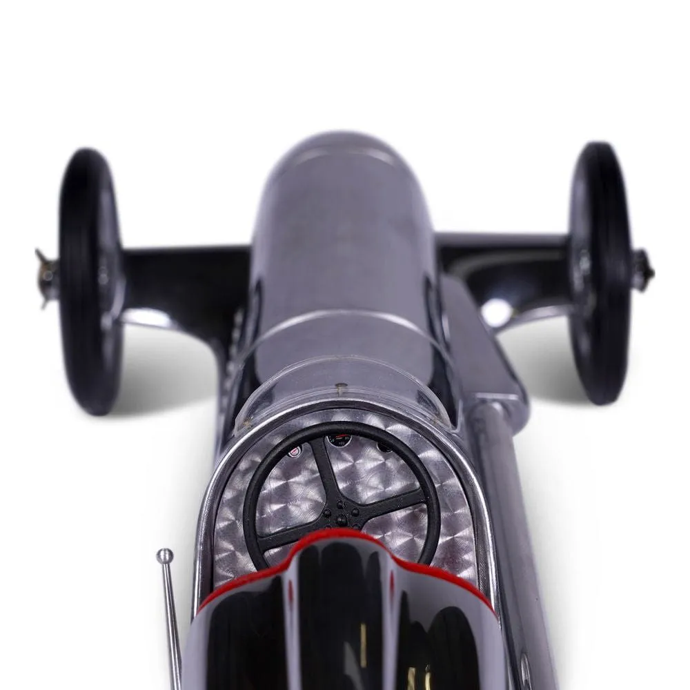 Authentic Models Silver Arrow Racing Car Model, Red Seat
