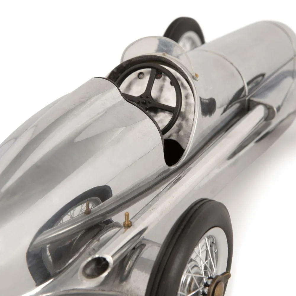 Authentic Models Silver Arrow Racing Car Model