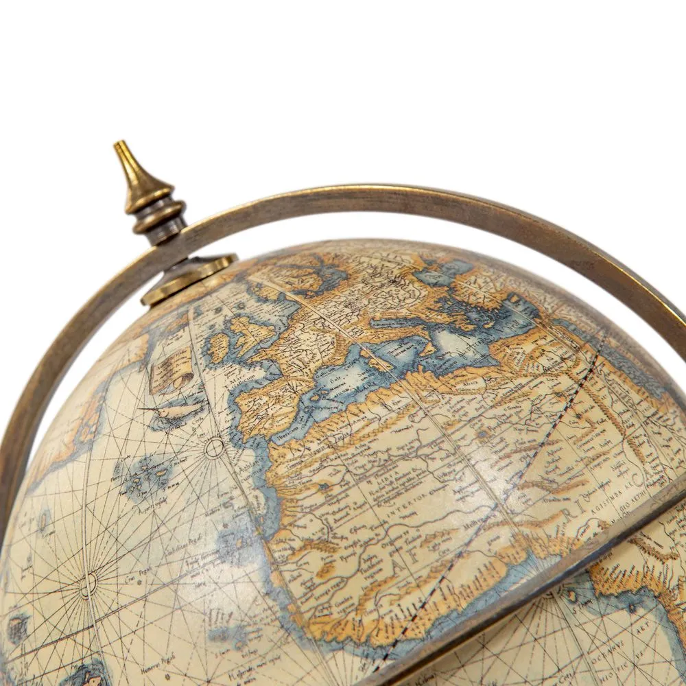 Authentic Models Terrestrial Globe With Compass