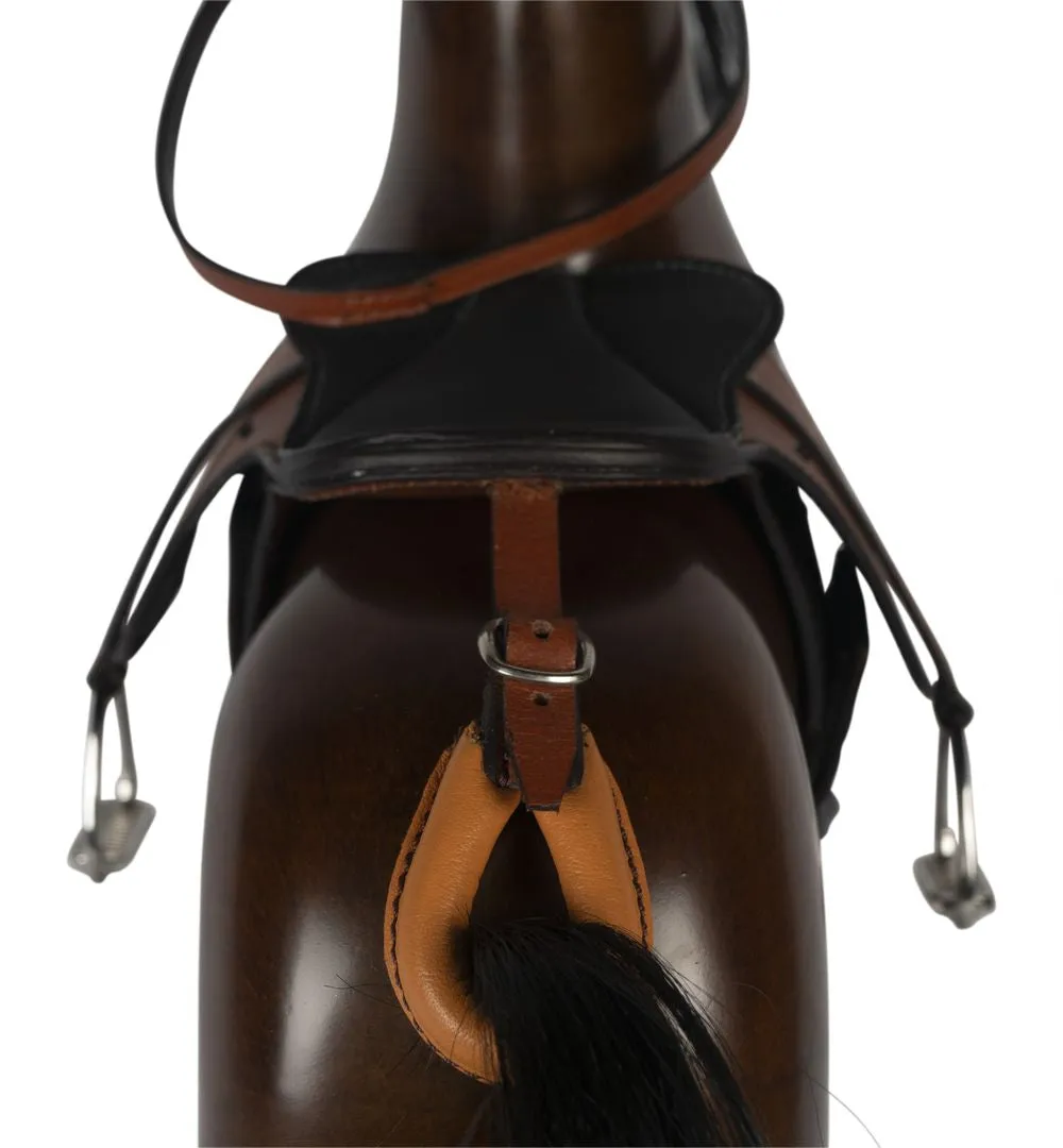 Authentic Models Victorian Rocking Horse Replica, Dark Brown