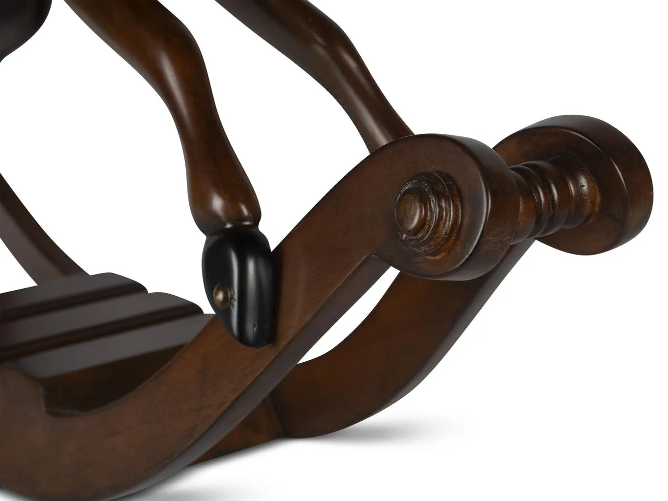 Authentic Models Victorian Rocking Horse Replica, Dark Brown