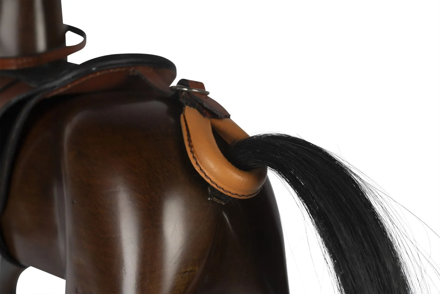 Authentic Models Victorian Rocking Horse Replica, Dark Brown