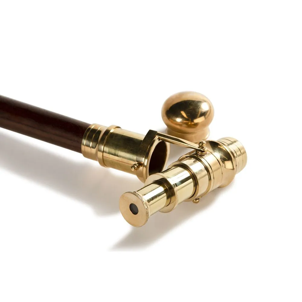 Authentic Models Walking Stick With Telescope