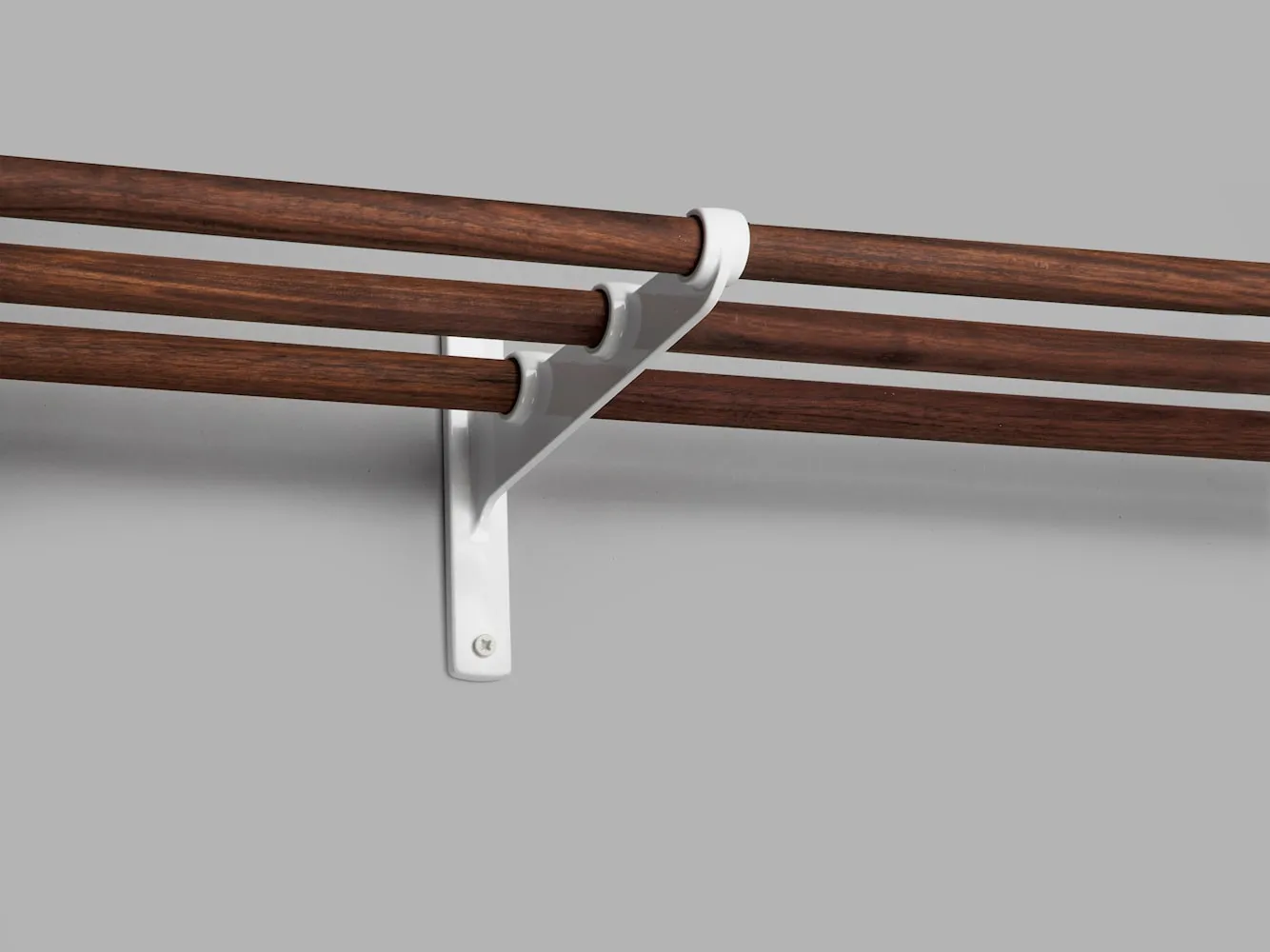 Essem Design Nostalgi Hat Shelf/Shoe Rack Oak/Aluminium, White