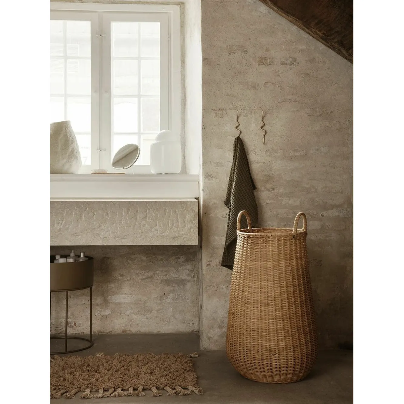 Ferm Living Braided Laundry Basket