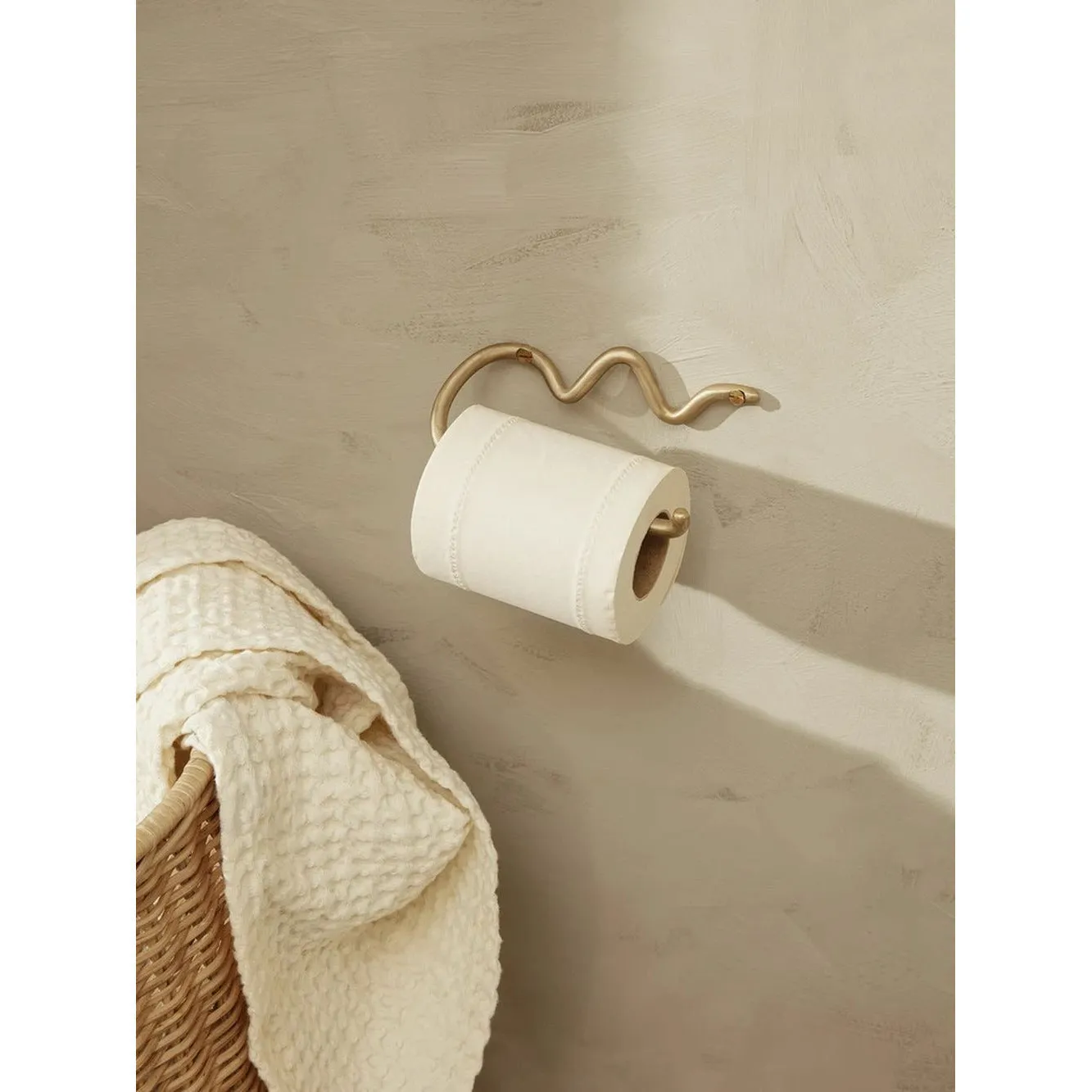 Ferm Living Curvature Toilet Paper Holder