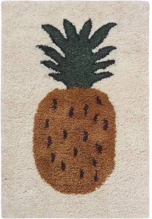 Ferm Living Fruiticana Pineapple Rug, 180 Cm