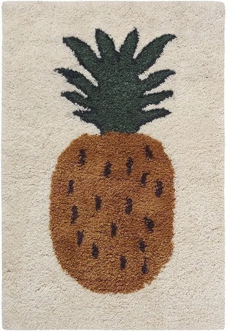 Ferm Living Fruiticana Pineapple Rug, 180 Cm