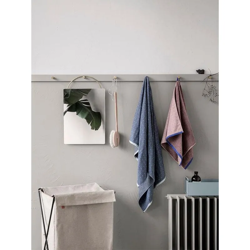 Ferm Living Herman Laundry Basket, Black/Beige