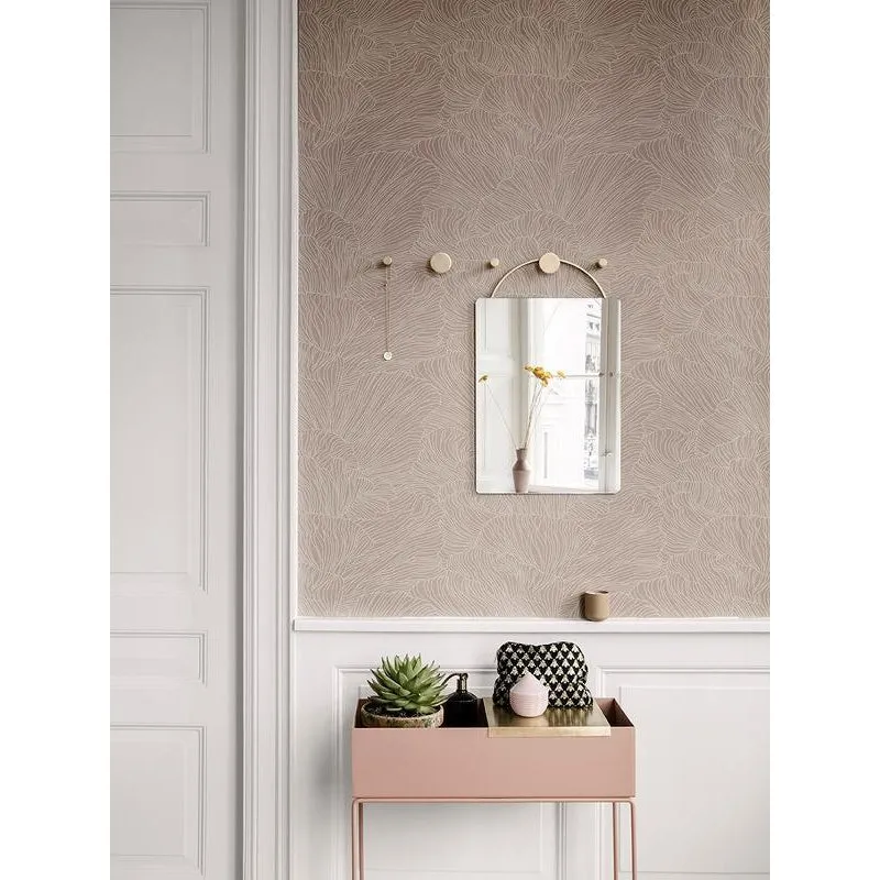 Ferm Living Hook Brass, ø2cm
