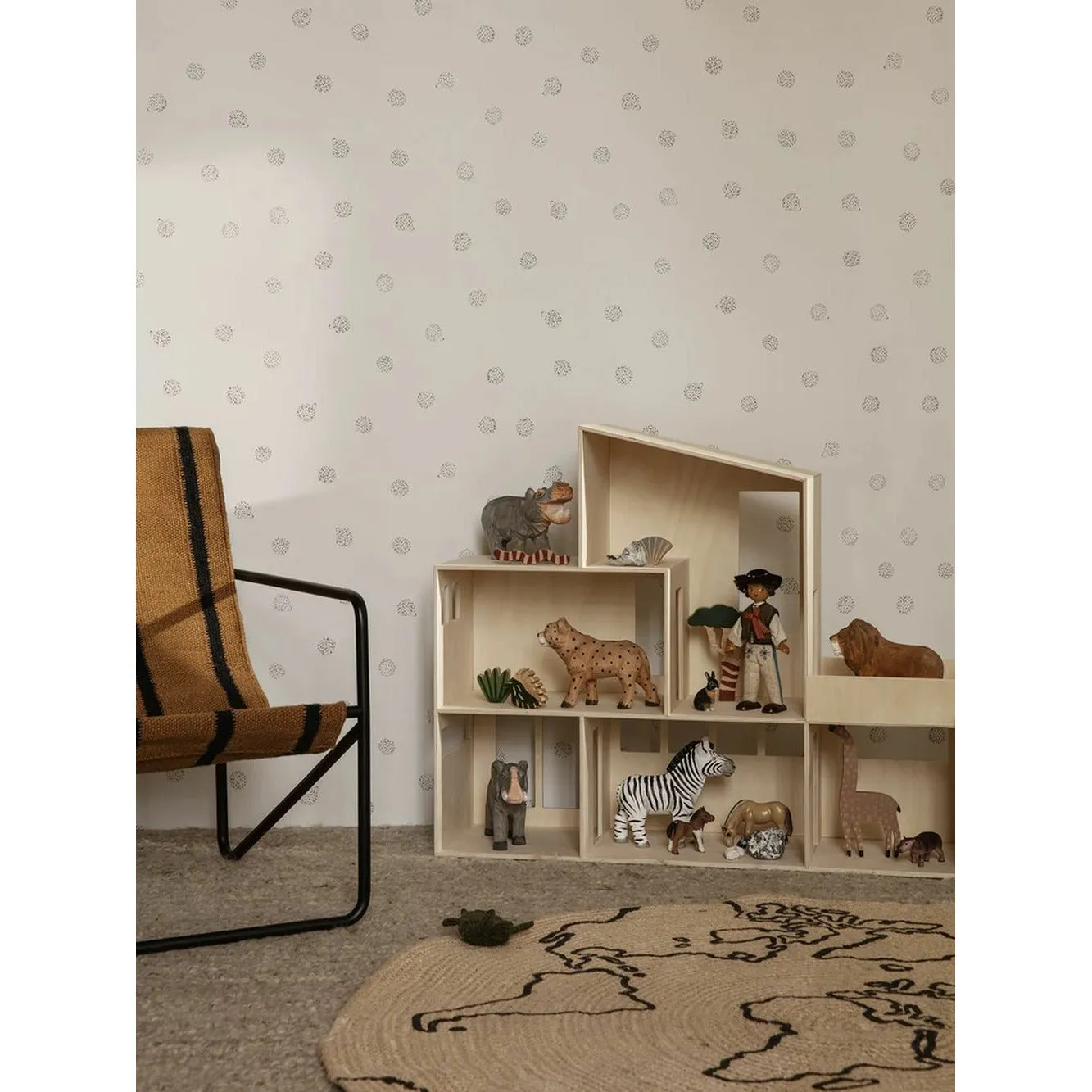 Ferm Living Jute Carpet Large, World