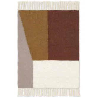Ferm Living Kelim Borders Mat, 50x70cm