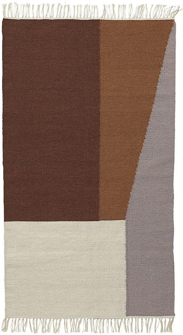 Ferm Living Kelim Carpet Borders, 80x140cm