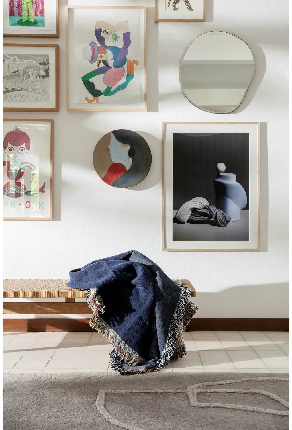 Ferm Living Pond Mirror, 50cm