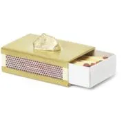 Ferm Living Stone Case For Matchbox, Brass