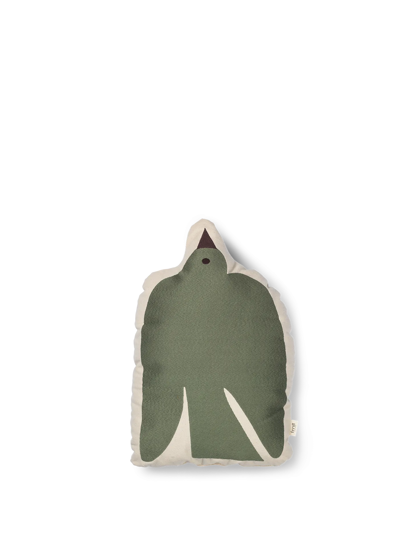 Ferm Living Swif Bird Cushion Avocado Green