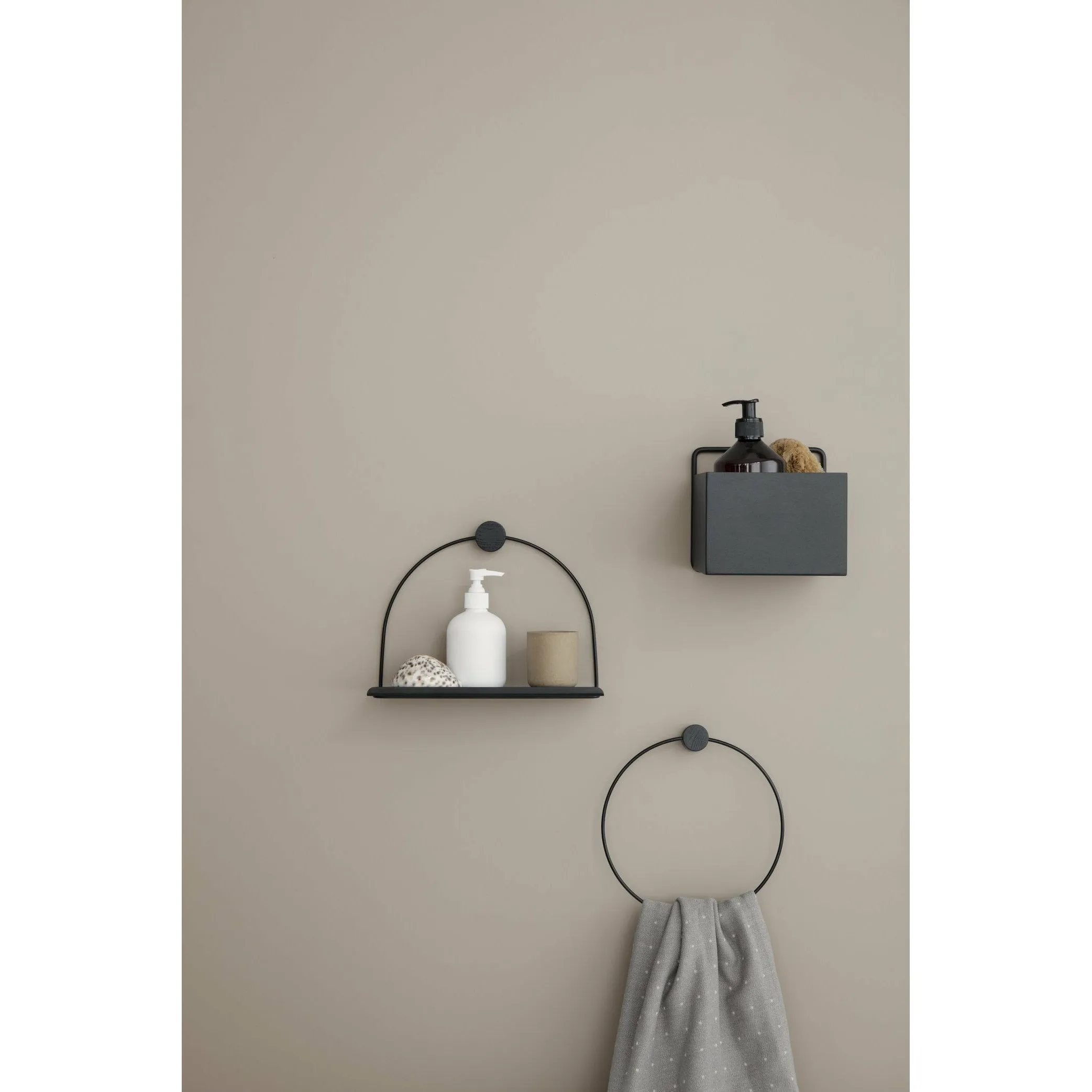 Ferm Living Towel Rail, Chrome