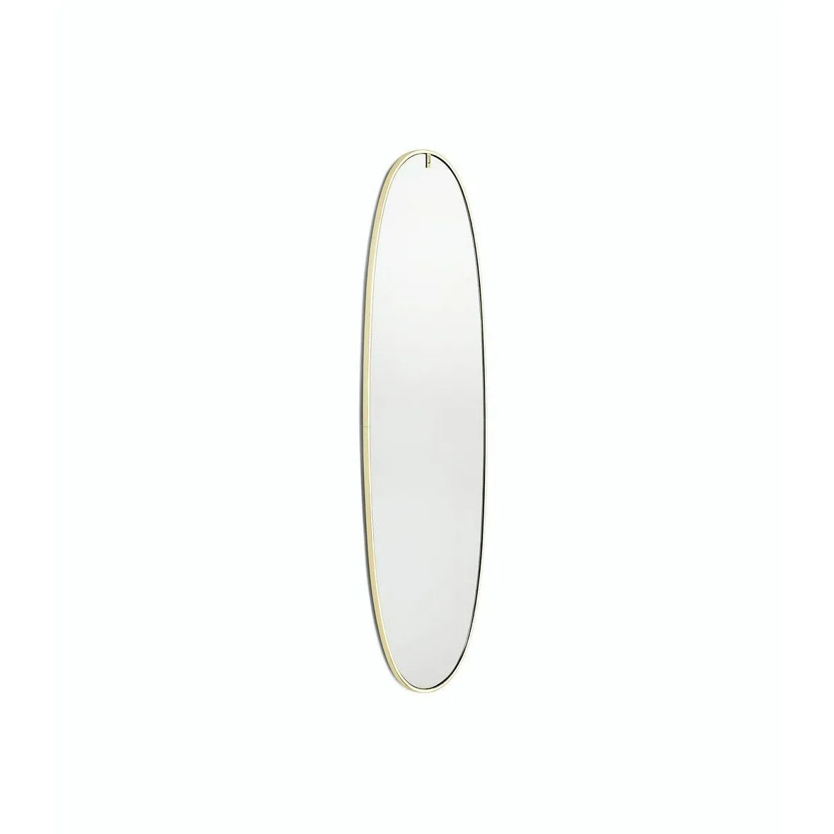 Flos La Plus Belle Mirror With Integrated Lighting, Brushed Gold