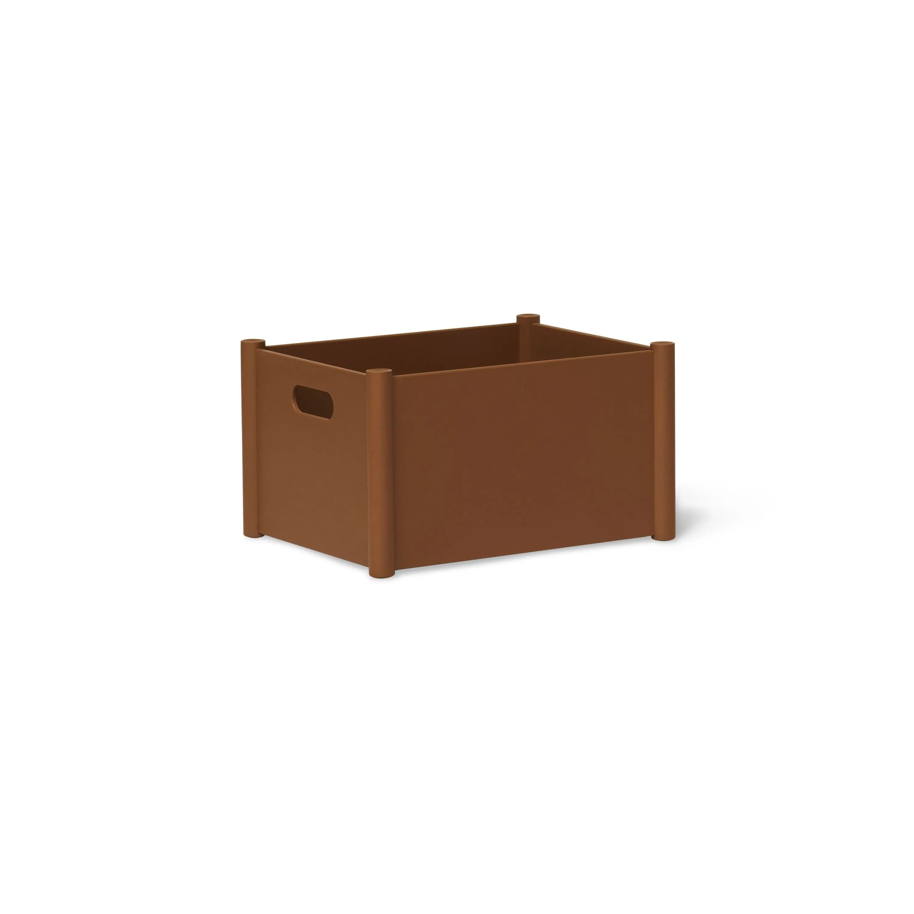 Form & Refine Pillar Storage Box Medium, Warm Grey