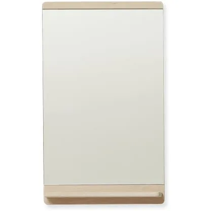 Form & Refine Rim Wall Mirror. White Oak