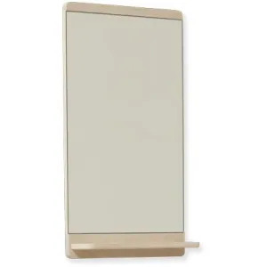 Form & Refine Rim Wall Mirror. White Oak