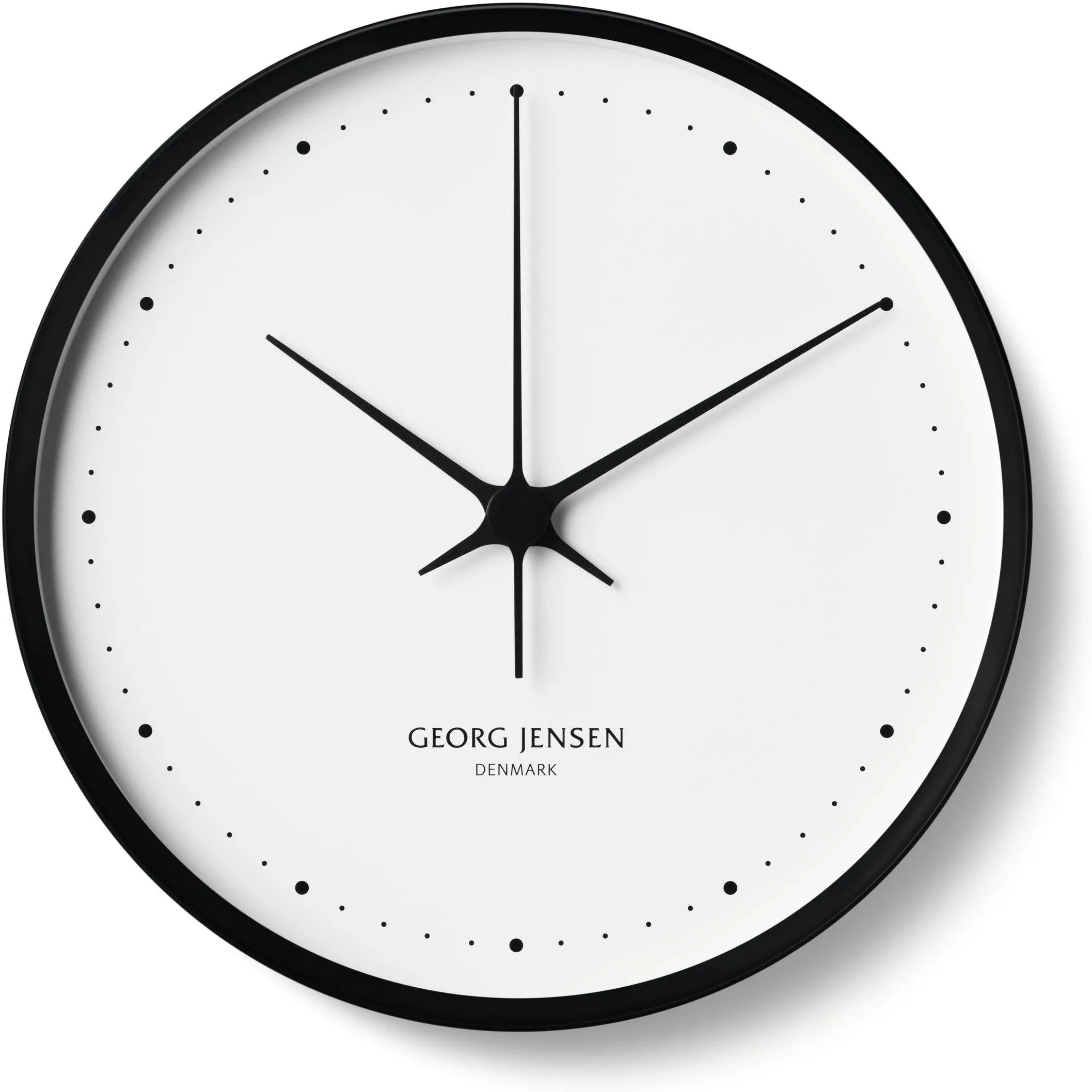 Georg Jensen Henning Koppel Wall Clock Black, 30 Cm