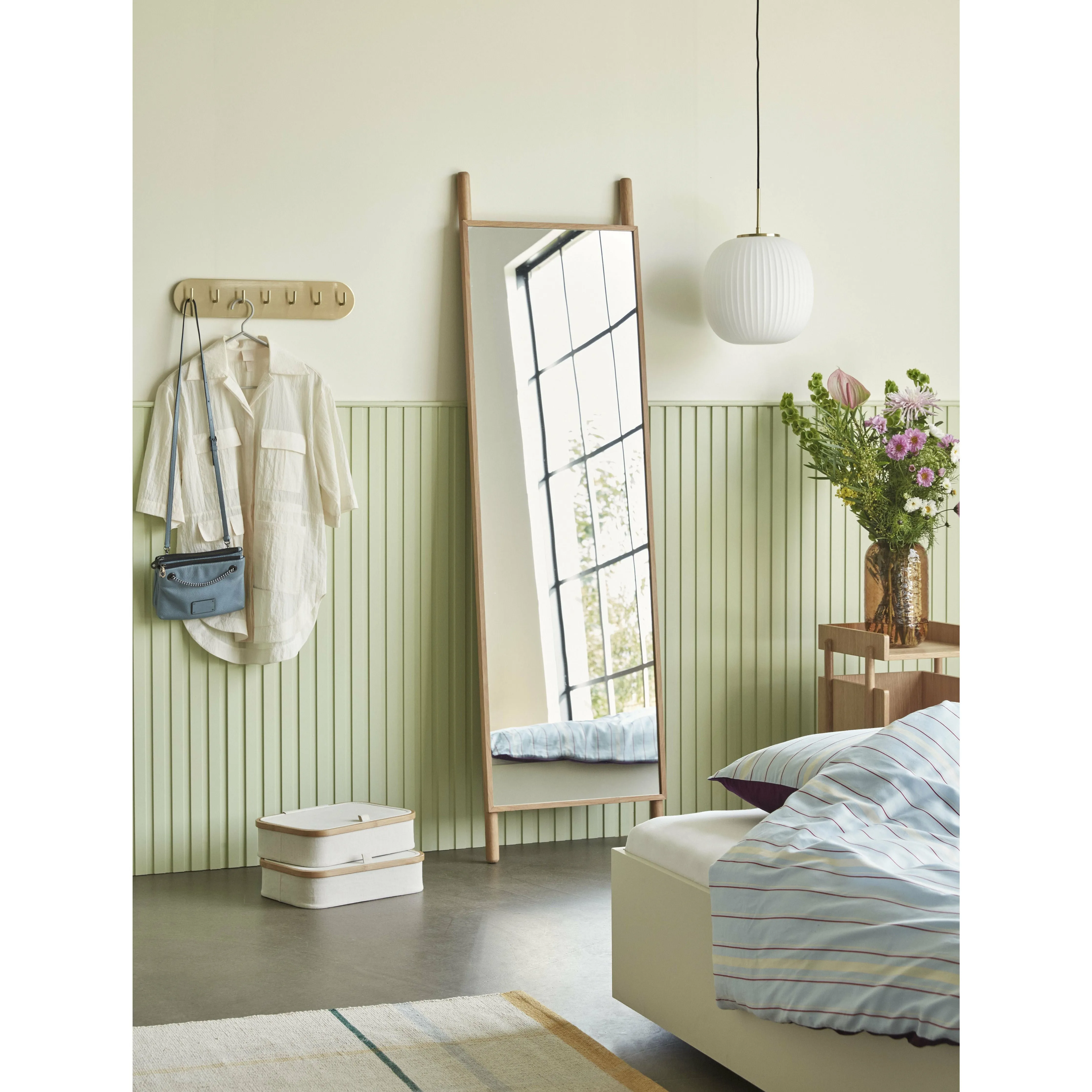 Hübsch Ecru Storage (Set Of 2), Beige