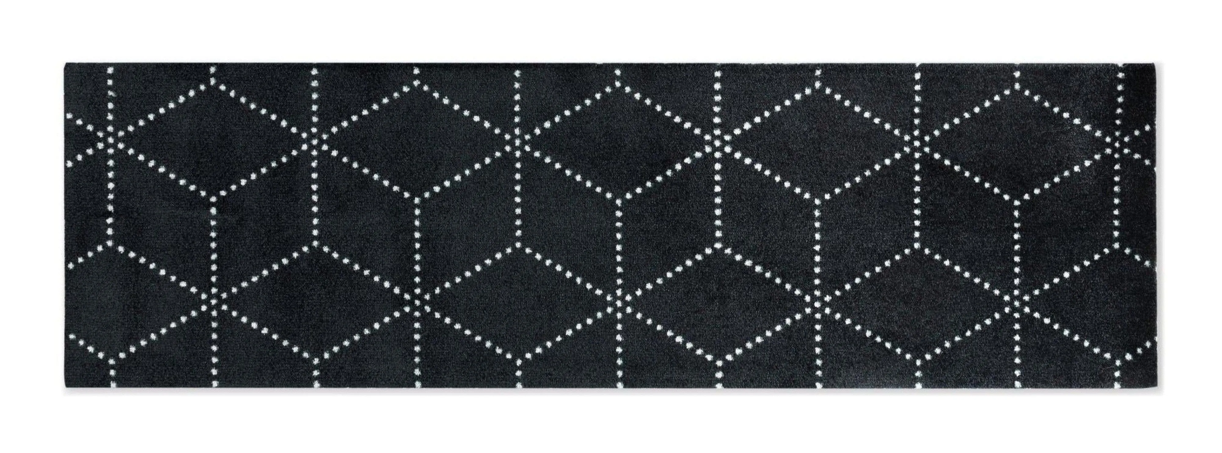 Heymat Doormat Hagl Black, 45x150cm