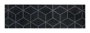 Heymat Doormat Hagl Black, 45x150cm