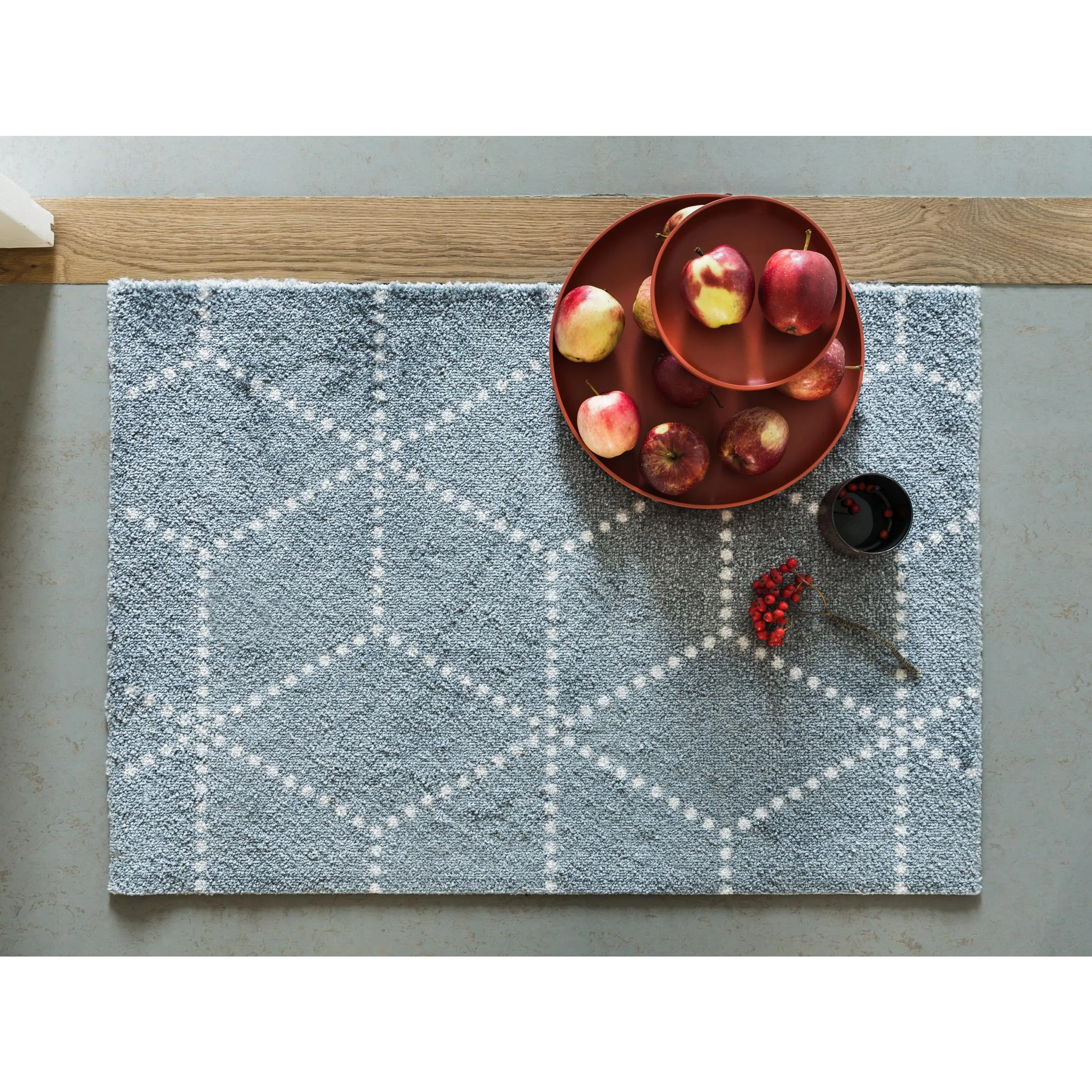 Heymat Doormat Hagl Silver, 45x150cm