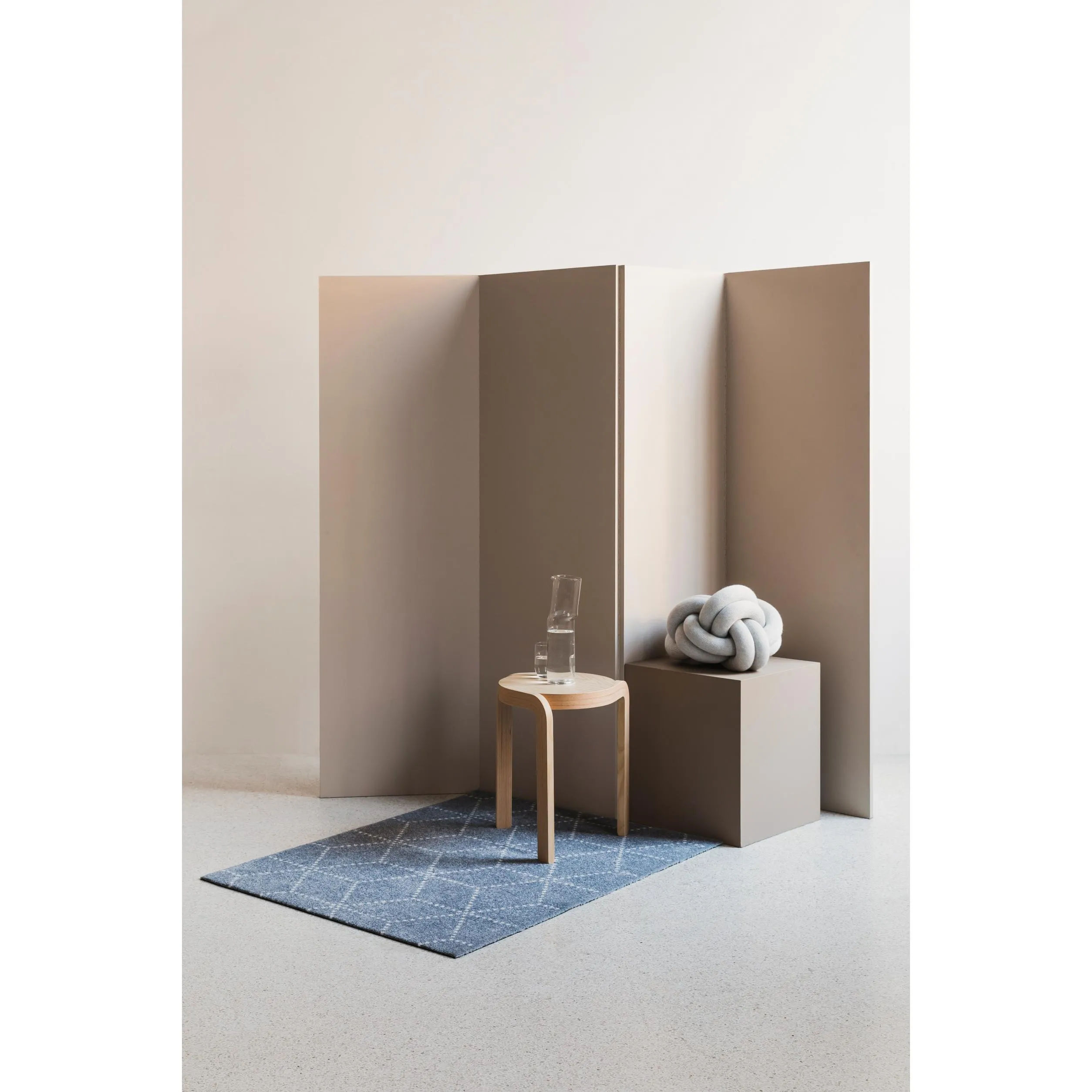 Heymat Doormat Hagl Silver, 45x150cm