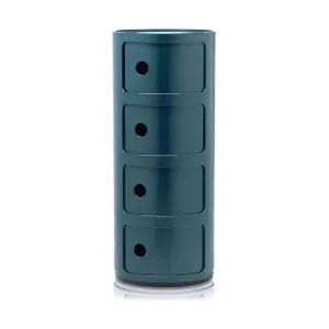 Kartell Componibili Classic Container 4 Elements, Blue
