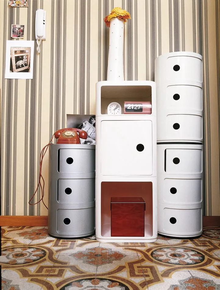 Kartell Componibili Container Set Of 4 Wheels