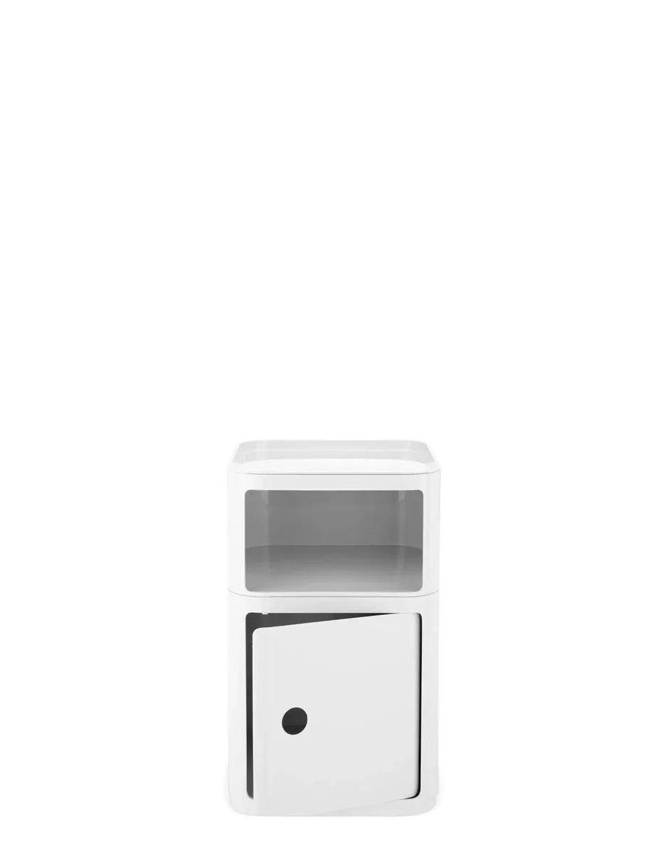 Kartell Componibili Square Container 1 Element, White