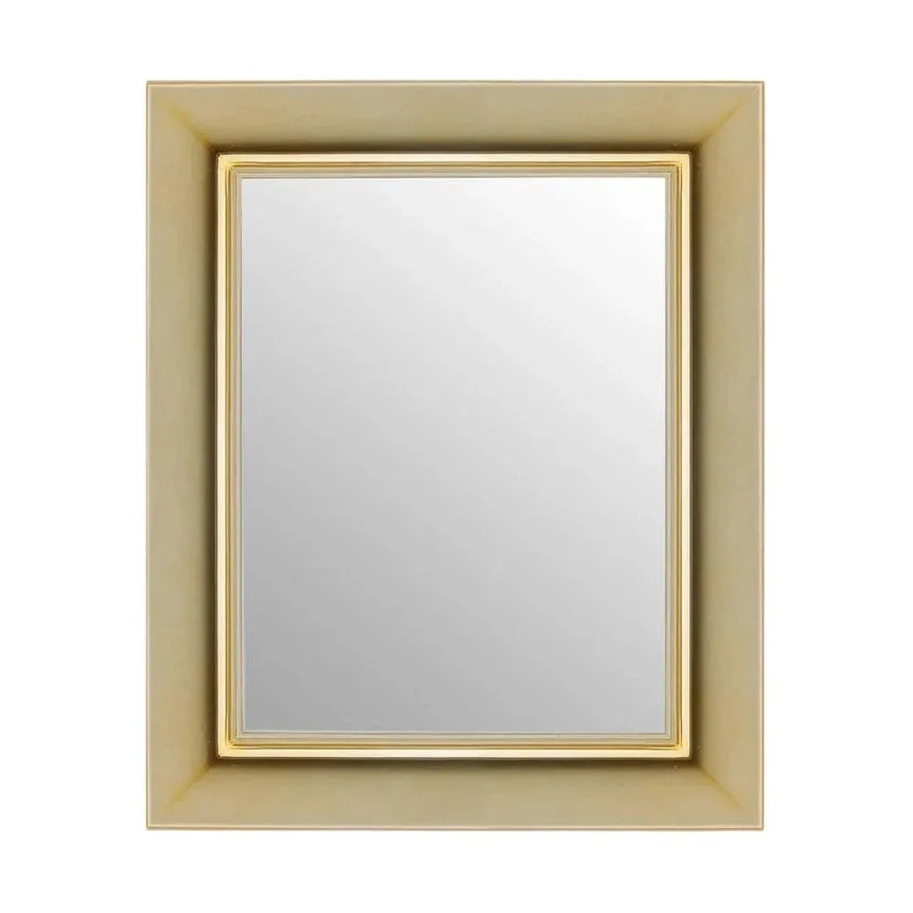 Kartell Francois Ghost Mirror 79x65 Cm, Gold