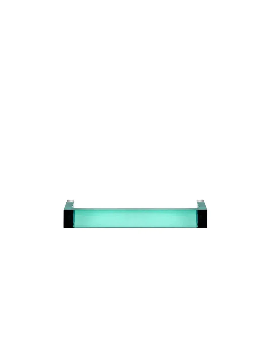 Kartell Rail Towel Rack 30 Cm, Acquamarine Green