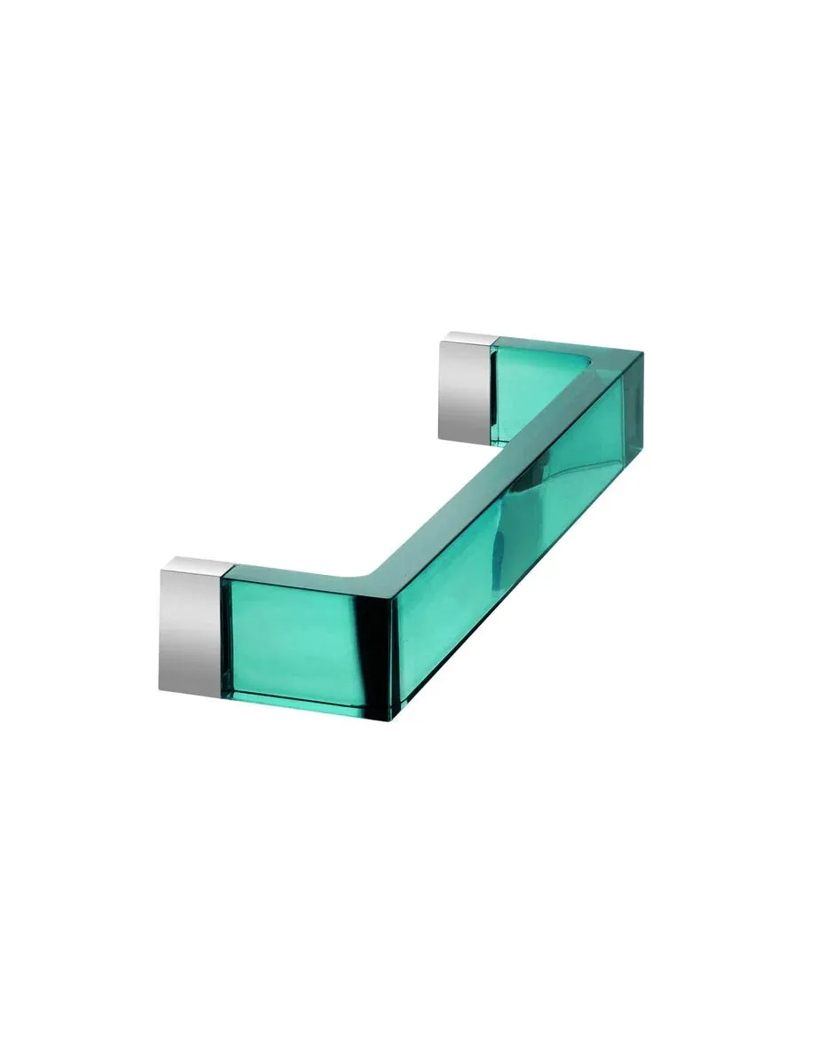 Kartell Rail Towel Rack 30 Cm, Acquamarine Green