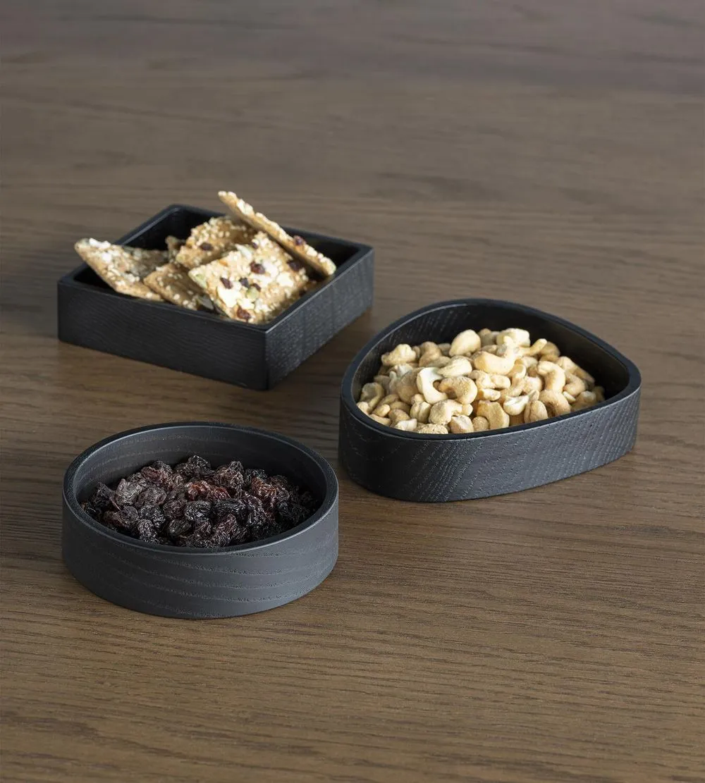 Lind Dna Wooden Box Curve Oak S, Black