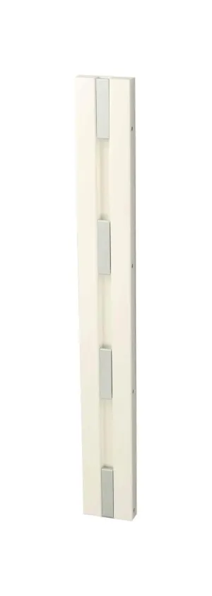 Loca Knax Vertical Coat Rack, White/Grey