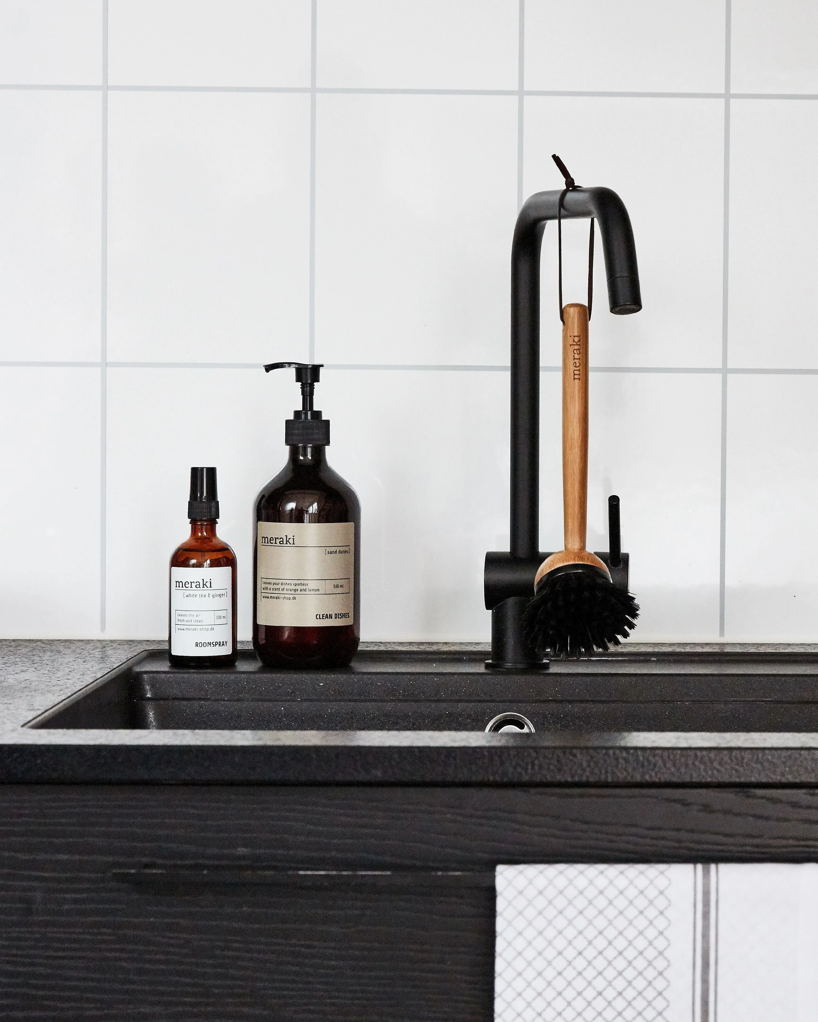 Meraki Dishwashing Brush Made Of Bamboo L22 Cm